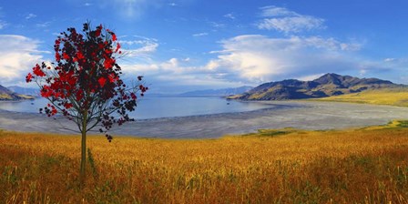 Autumn View by Ata Alishahi art print