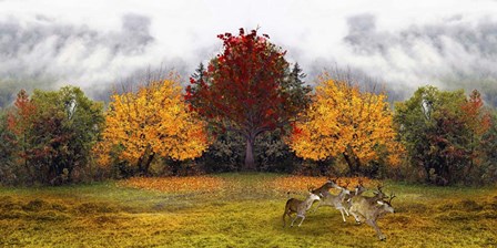 The Herd by Ata Alishahi art print