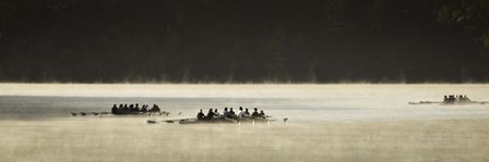 Dartmouth Women Rowing by Brenda Petrella Photography LLC art print