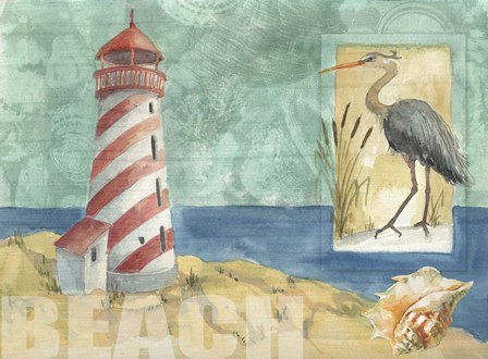Lighthouse1 by Marietta Cohen art print