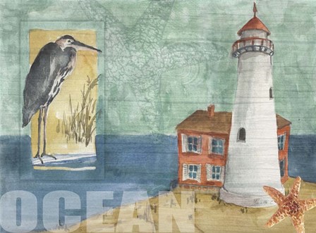 Lighthouse2 by Marietta Cohen art print