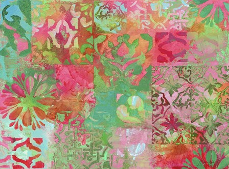 Spanish Tiles by Marietta Cohen art print