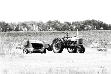 Tractor III by Jennifer Pugh art print