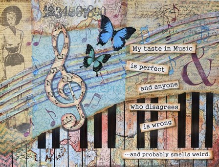 Musical Perfection by Let Your Art Soar art print