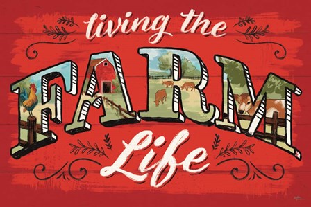 Farm Life V by Janelle Penner art print