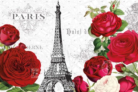 Rouge Paris I by Katie Pertiet art print