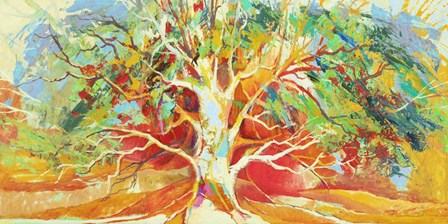 Albero Felice by Luigi Florio art print