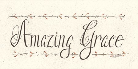 Amazing Grace by Gail Eads art print