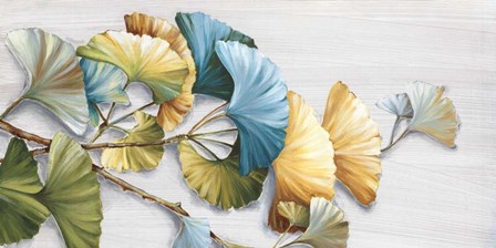 Romantic Ginkgo I by Eva Watts art print