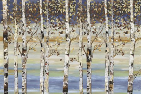 Dark Birch III by Allison Pearce art print