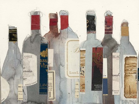 Wine &amp; Spirit I by Sam Dixon art print