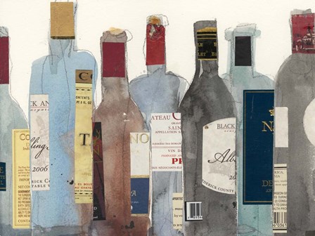 Wine &amp; Spirit II by Sam Dixon art print