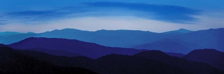 Misty Mountains IV by James McLoughlin art print