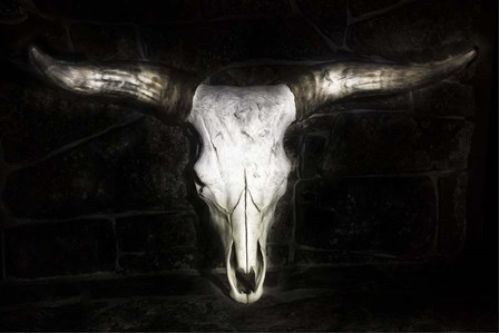 Cow Skull by PHBurchett art print