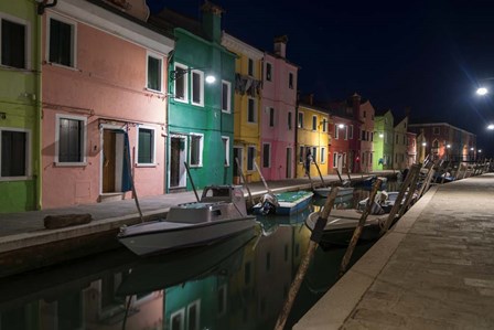 Burano Street Lights I by Danny Head art print