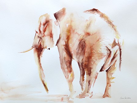 Lone Elephant by Aimee Del Valle art print