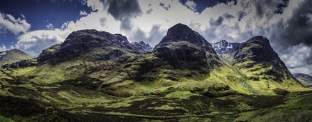 Glen Etive Panorama by Duncan art print