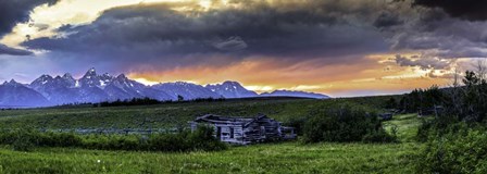 Teton Mountains by Duncan art print