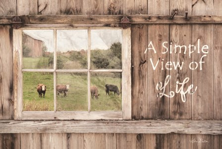 A Simple View of Life by Lori Deiter art print