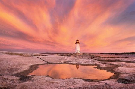 Peggys Cove Nova Scotia by Alan Majchrowicz art print