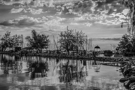 Clouds Floating on Water by Anita Vincze art print