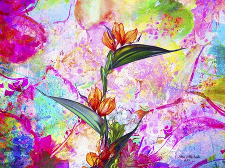 Garden Of Flowers M8A by Ata Alishahi art print