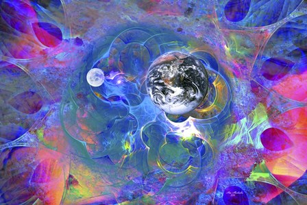 After Big Bang by Ata Alishahi art print