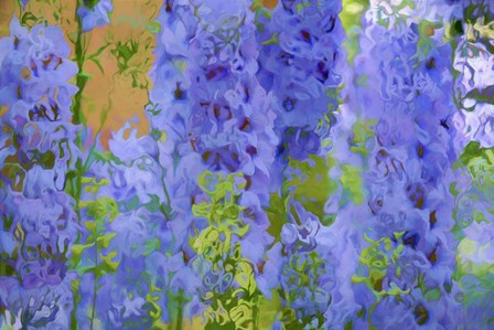 Fluid Flowers I by Cora Niele art print