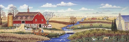Coldwater Farm by Kathy Jakobsen art print