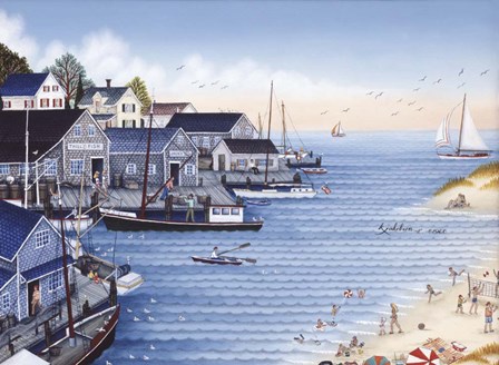 Thills Fish by Kathy Jakobsen art print