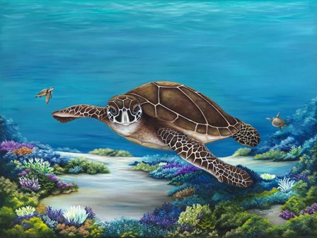 Roaming Reef by Penny Scarboro Fine Art art print